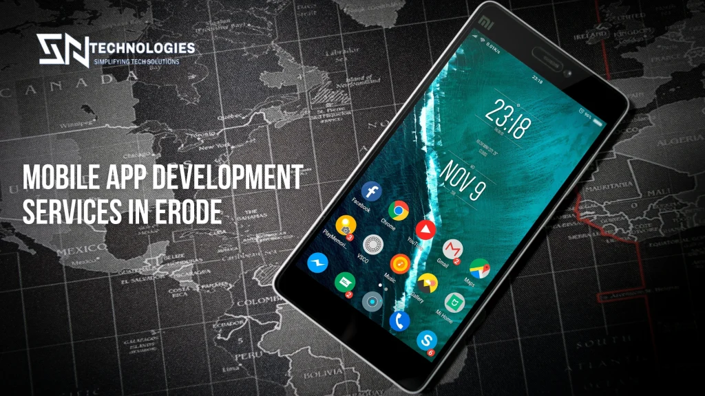 #sn technologies #Top 5 High-Impact Logistics & Fleet Mobile App Development Services in Erode