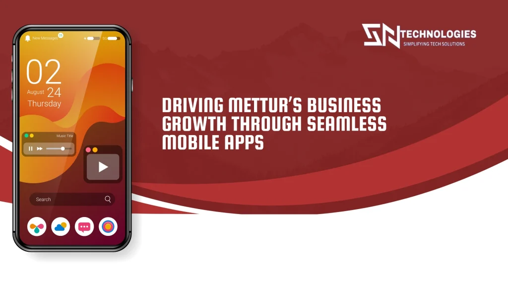 #sn technologies #Top-Rated Food Delivery Mobile App Development Services in Mettur